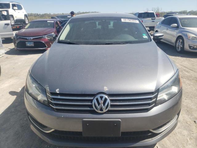 1VWAP7A33DC113895 - 2013 VOLKSWAGEN PASSAT S GRAY photo 5