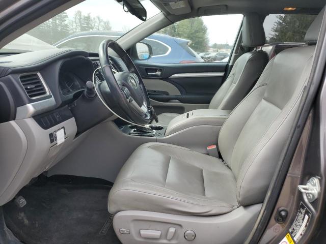 5TDJKRFH1ES013215 - 2014 TOYOTA HIGHLANDER XLE Boz foto 7