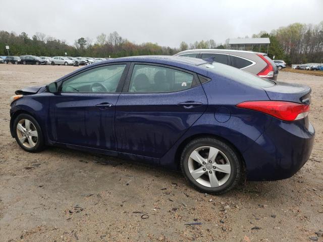 5NPDH4AE5DH436962 - 2013 HYUNDAI ELANTRA GLS BLUE photo 2