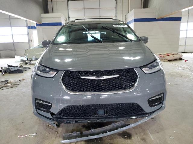 2C4RC1BG7NR117019 - 2022 CHRYSLER PACIFICA TOURING L GRAY photo 5