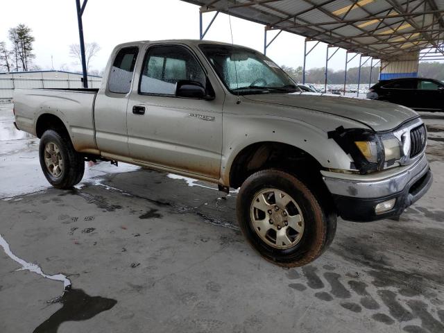 5TESN92N11Z718715 - 2001 TOYOTA TACOMA XTRACAB PRERUNNER ბეჟი ფოტო 4