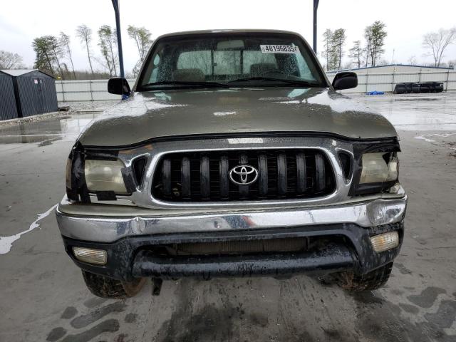 5TESN92N11Z718715 - 2001 TOYOTA TACOMA XTRACAB PRERUNNER ბეჟი ფოტო 5