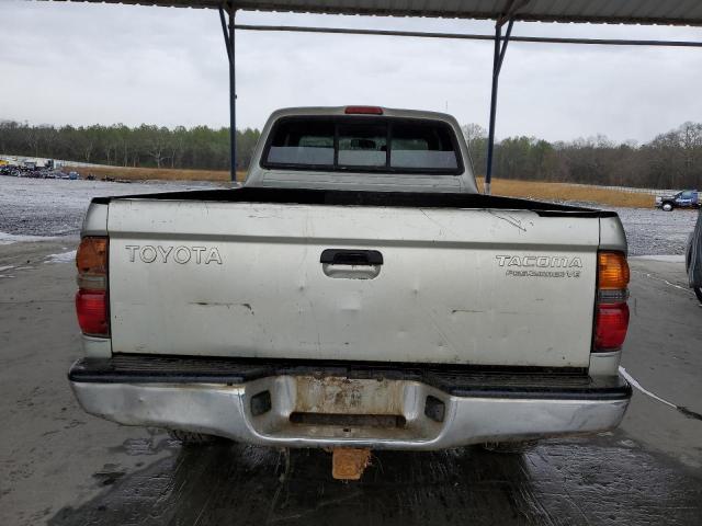 5TESN92N11Z718715 - 2001 TOYOTA TACOMA XTRACAB PRERUNNER ბეჟი ფოტო 6