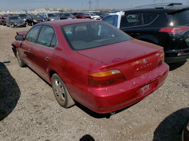 19UUA5644XA015760 - 1999 ACURA 3.2TL BURGUNDY photo 2