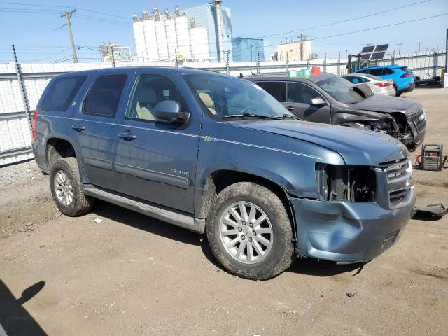 1GNUCDDJ5AR174282 - 2010 CHEVROLET TAHOE HYBRID BLUE photo 4