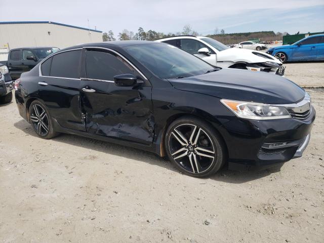 1HGCR2F55HA255767 - 2017 HONDA ACCORD SPORT BLACK photo 4