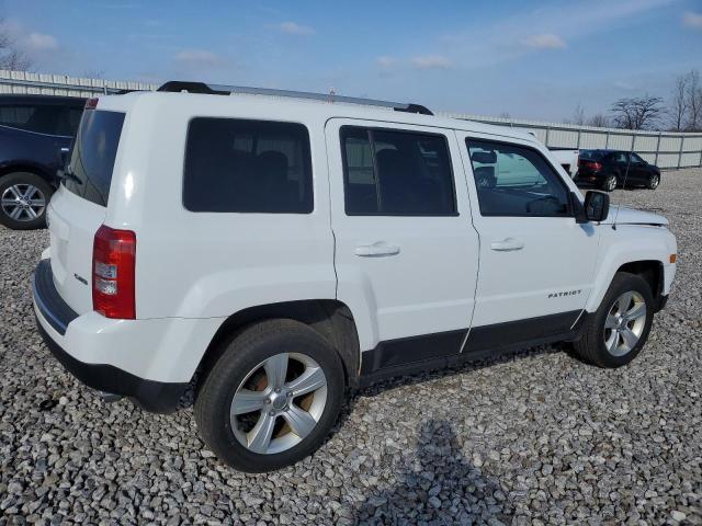 1C4NJRCB5ED598154 - 2014 JEEP PATRIOT LIMITED WHITE photo 3