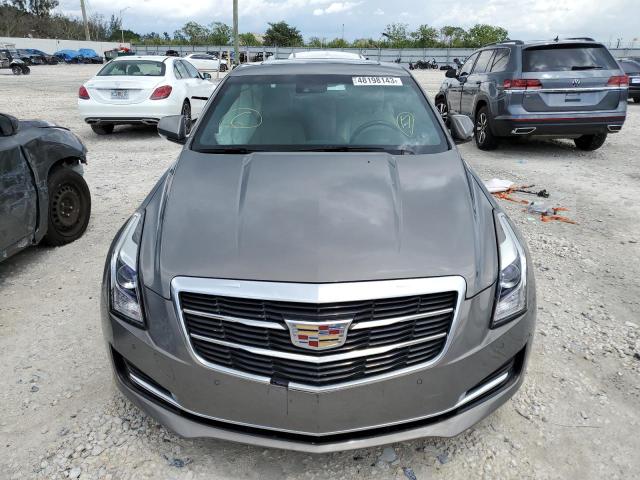 1G6AB5SX1H0154284 - 2017 CADILLAC ATS LUXURY SILVER photo 5