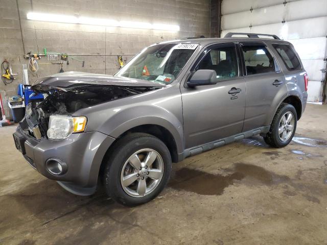 1FMCU0DG8CKC03019 - 2012 FORD ESCAPE XLT GRAY photo 1