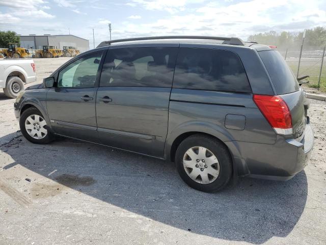 5N1BV28U96N104300 - 2006 NISSAN QUEST S GRAY photo 2