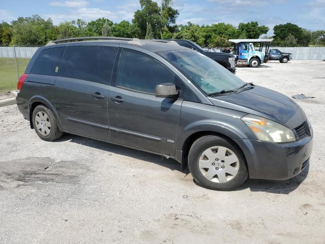 5N1BV28U96N104300 - 2006 NISSAN QUEST S GRAY photo 4