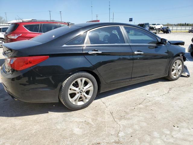 5NPEC4AB6BH294076 - 2011 HYUNDAI SONATA LIM SE BLACK photo 3