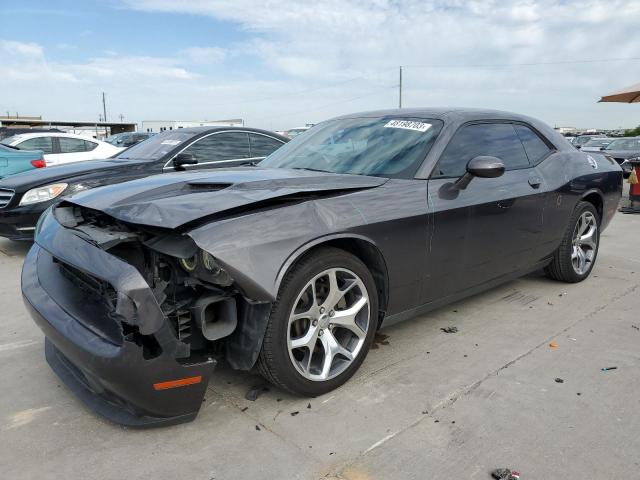 2C3CDZBG3FH789320 - 2015 DODGE CHALLENGER SXT PLUS GRAY photo 1