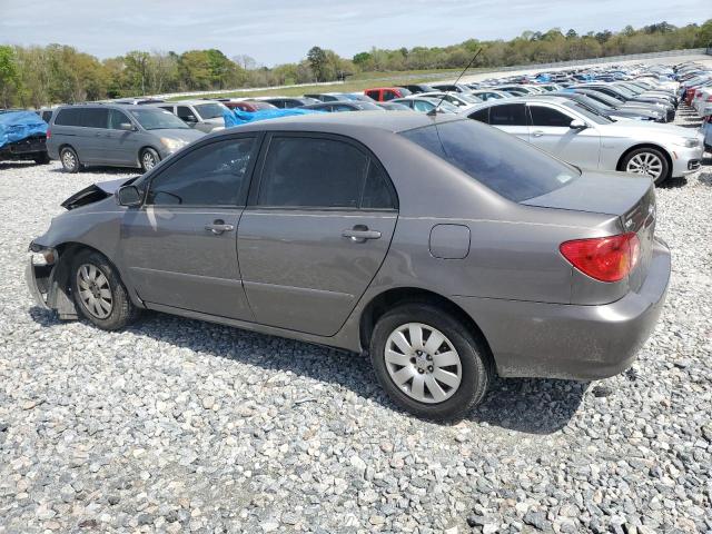 1NXBR32E23Z110825 - 2003 TOYOTA COROLLA CE GRAY photo 2