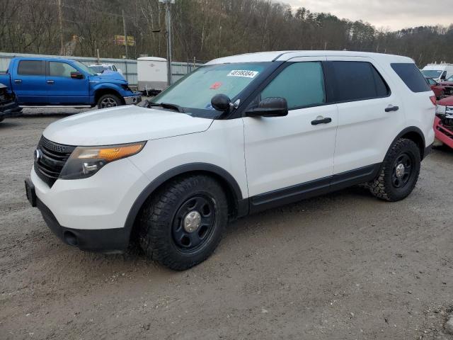 1FM5K8AR8FGA22111 - 2015 FORD EXPLORER POLICE INTERCEPTOR WHITE photo 1