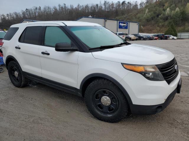 1FM5K8AR8FGA22111 - 2015 FORD EXPLORER POLICE INTERCEPTOR WHITE photo 4