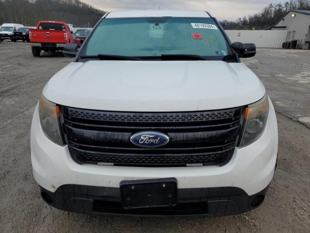 1FM5K8AR8FGA22111 - 2015 FORD EXPLORER POLICE INTERCEPTOR WHITE photo 5