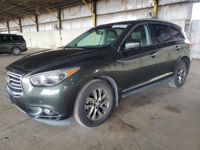 5N1AL0MN9DC317910 - 2013 INFINITI JX35 GRAY photo 1