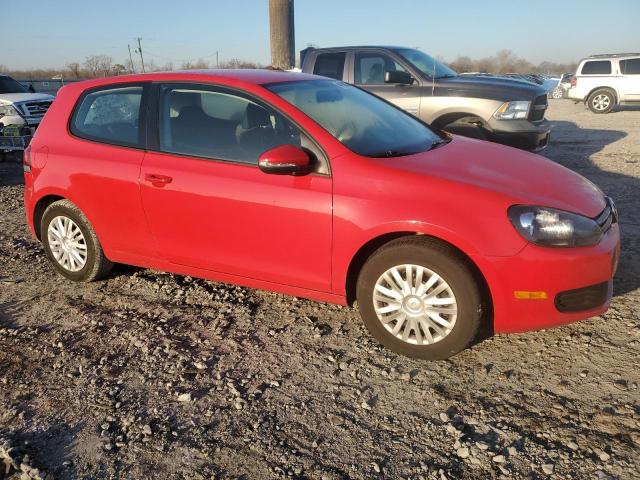 WVWAA7AJXAW289081 - 2010 VOLKSWAGEN GOLF RED photo 4