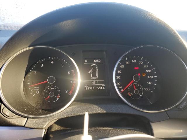 WVWAA7AJXAW289081 - 2010 VOLKSWAGEN GOLF RED photo 9