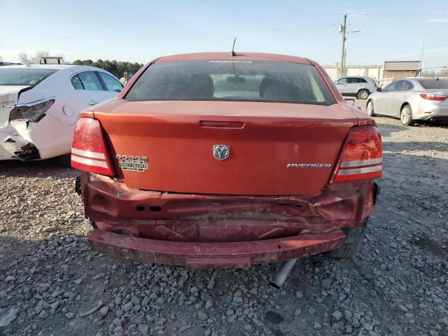1B3CC1FB1AN196636 - 2010 DODGE AVENGER EXPRESS RED photo 6