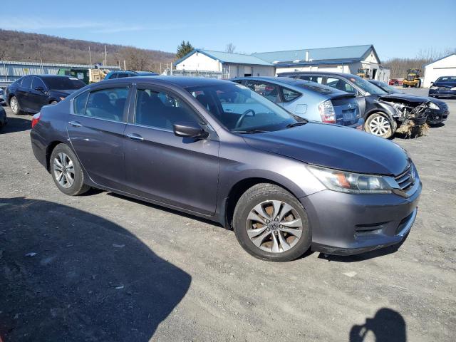 1HGCR2F32DA021028 - 2013 HONDA ACCORD LX GRAY photo 4