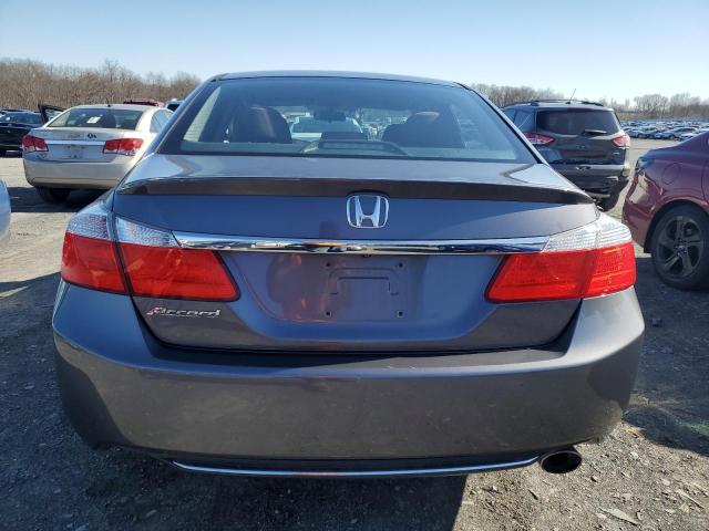 1HGCR2F32DA021028 - 2013 HONDA ACCORD LX GRAY photo 6