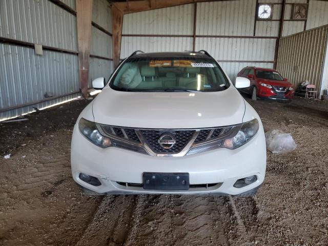 JN8AZ1MU2EW419828 - 2014 NISSAN MURANO S WHITE photo 5