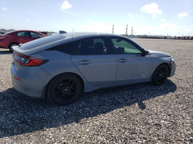 19XFL2H8XNE012419 - 2022 HONDA CIVIC SPORT 灰色 照片 3