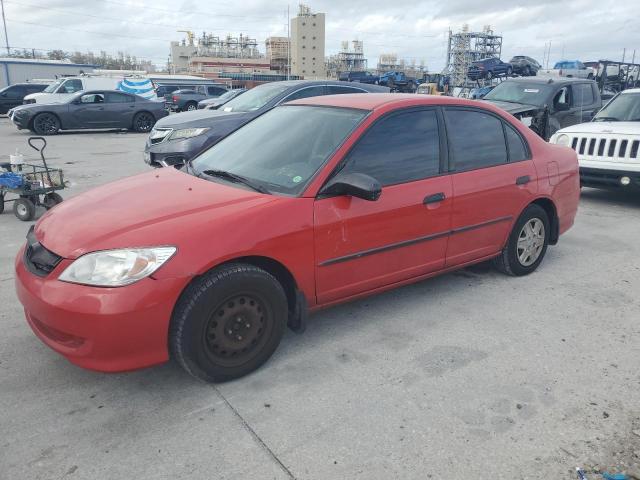 1HGES16395L021296 - 2005 HONDA CIVIC DX VP Կարմիր լուսանկար 1