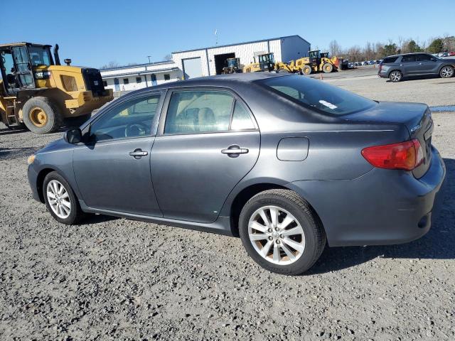 1NXBU40E39Z153389 - 2009 TOYOTA COROLLA BASE GRAY photo 2