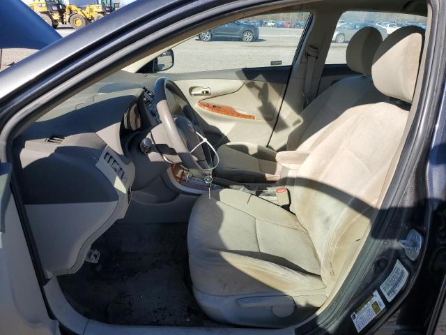 1NXBU40E39Z153389 - 2009 TOYOTA COROLLA BASE GRAY photo 7