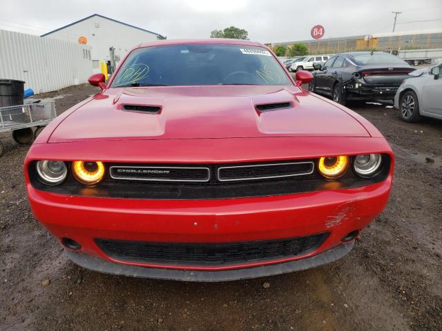 2C3CDZAG2FH804083 - 2015 DODGE CHALLENGER SXT RED photo 9