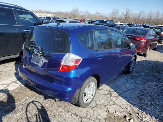 JHMGE8H35DC047007 - 2013 HONDA FIT BLUE photo 3