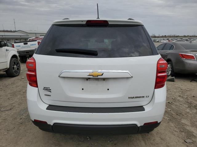 2GNFLFEK8G6301168 - 2016 CHEVROLET EQUINOX LT WHITE photo 6