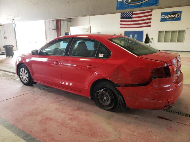 3VW1K7AJ3EM351050 - 2014 VOLKSWAGEN JETTA BASE Qırmızı foto 2
