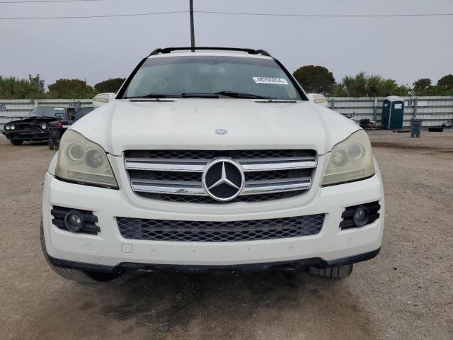 4JGBF71E19A441410 - 2009 MERCEDES-BENZ GL 450 4MATIC WHITE photo 5