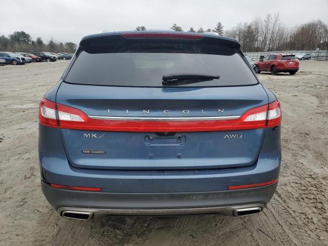 2LMPJ8LR4JBL38134 - 2018 LINCOLN MKX RESERVE أزرق صورة 6