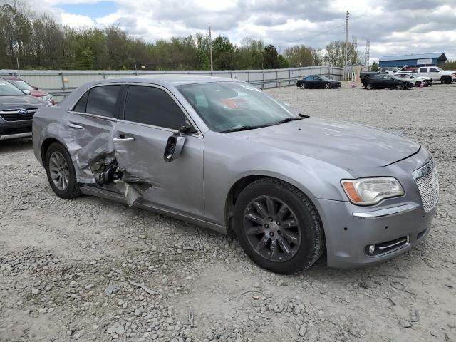 2C3CCAEG9DH606273 - 2013 CHRYSLER 300C SILVER photo 4