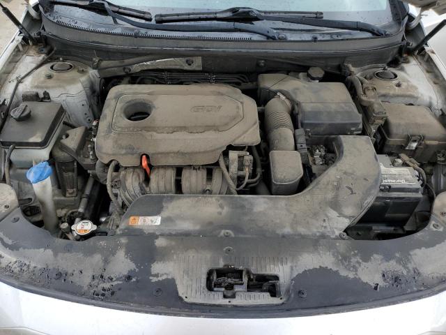 5NPE24AF5FH060068 - 2015 HYUNDAI SONATA SE SILVER photo 11