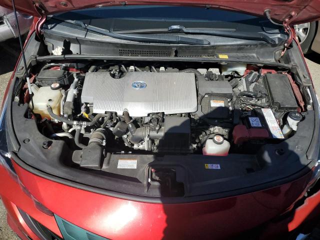 JTDKARFPXH3045911 - 2017 TOYOTA PRIUS PRIM 红色 照片 11