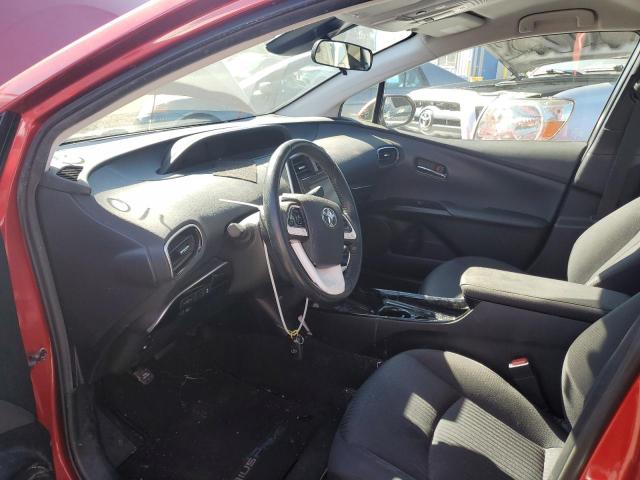 JTDKARFPXH3045911 - 2017 TOYOTA PRIUS PRIM 红色 照片 7