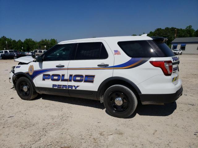 1FM5K8AR5GGC08268 - 2016 FORD EXPLORER POLICE INTERCEPTOR WHITE photo 2