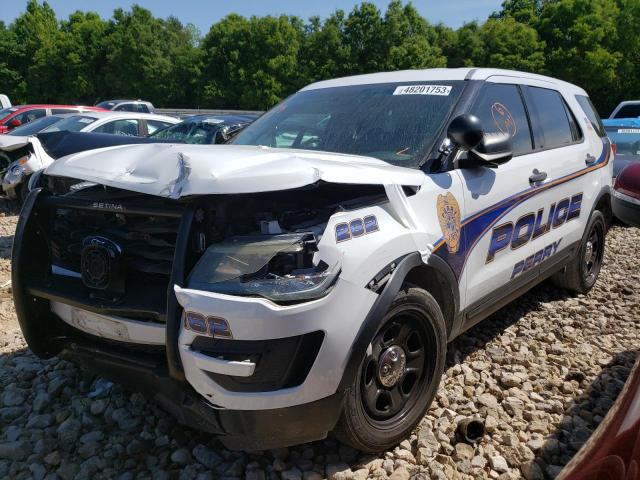 1FM5K8AR5GGC08268 - 2016 FORD EXPLORER POLICE INTERCEPTOR WHITE photo 4