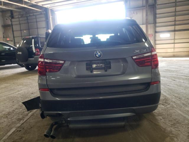 5UXWX9C5XE0D30335 - 2014 BMW X3 XDRIVE28I SILVER photo 6