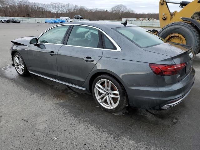 WAUEAAF41NN011549 - 2022 AUDI A4 PREMIUM PLUS 45 GRAY photo 2