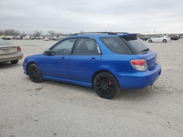 JF1GG79686G816793 - 2006 SUBARU IMPREZA WRX SPORT BLUE photo 2