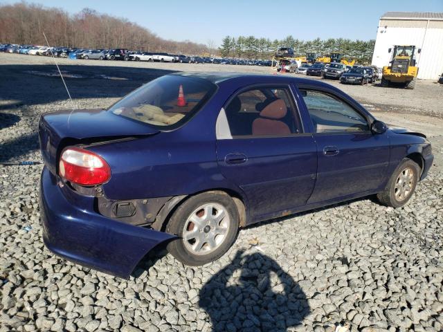 KNAFB1214Y5885301 - 2000 KIA SEPHIA BASE BLUE photo 3