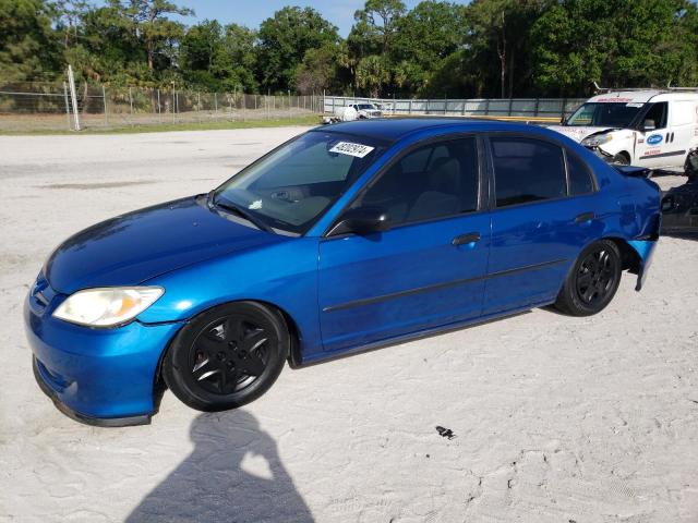 1HGES16315L026413 - 2005 HONDA CIVIC DX VP Mavi foto 1