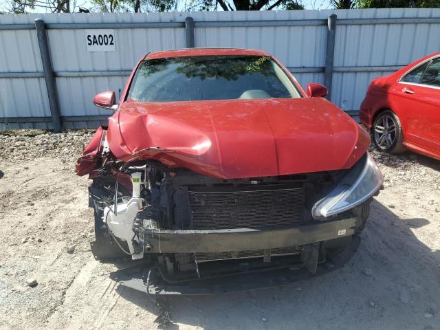 KMHD74LF5LU950982 - 2020 HYUNDAI ELANTRA SE RED photo 5